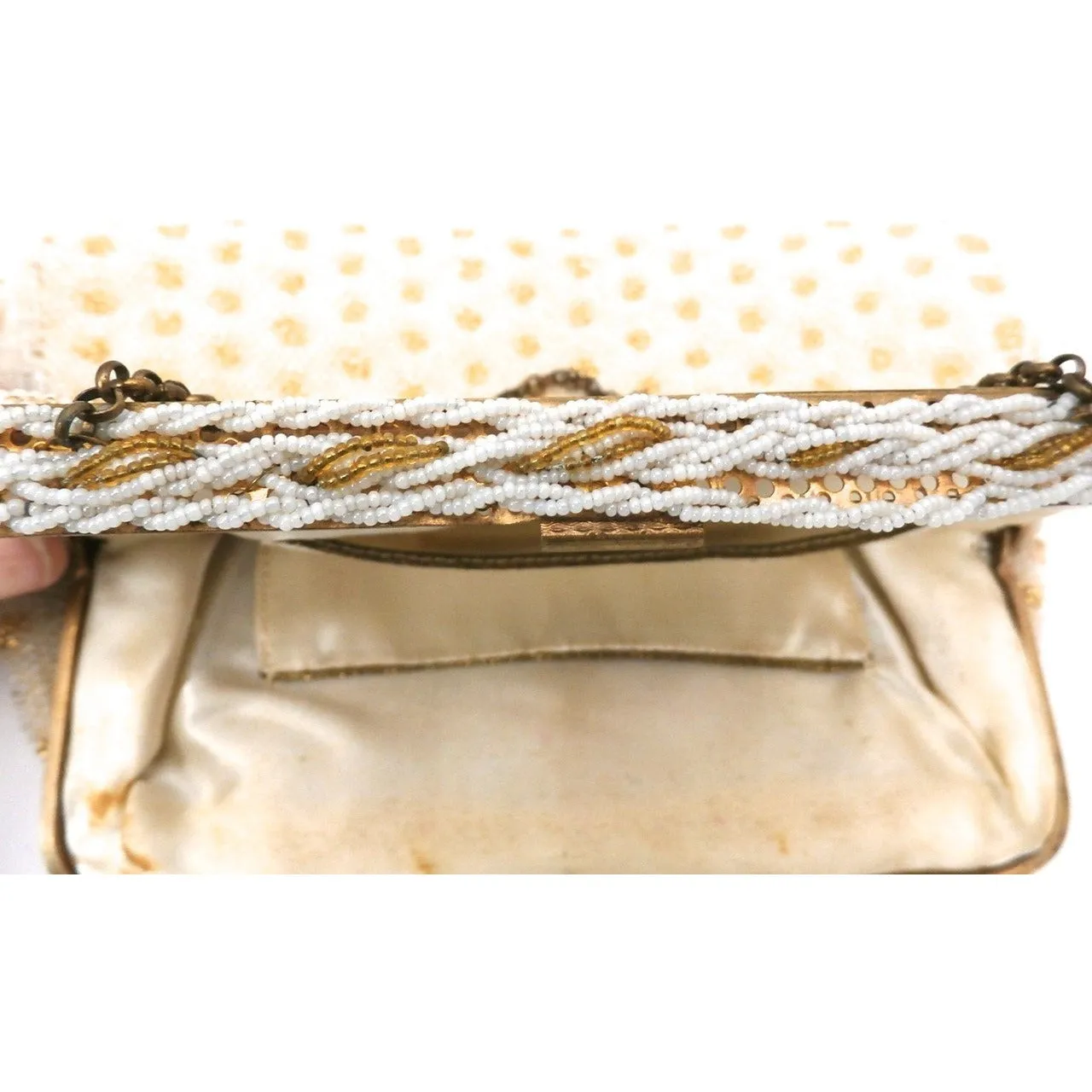 Vintage Evening Bag French  Beaded Purse B.Altman Et Fils  1930S