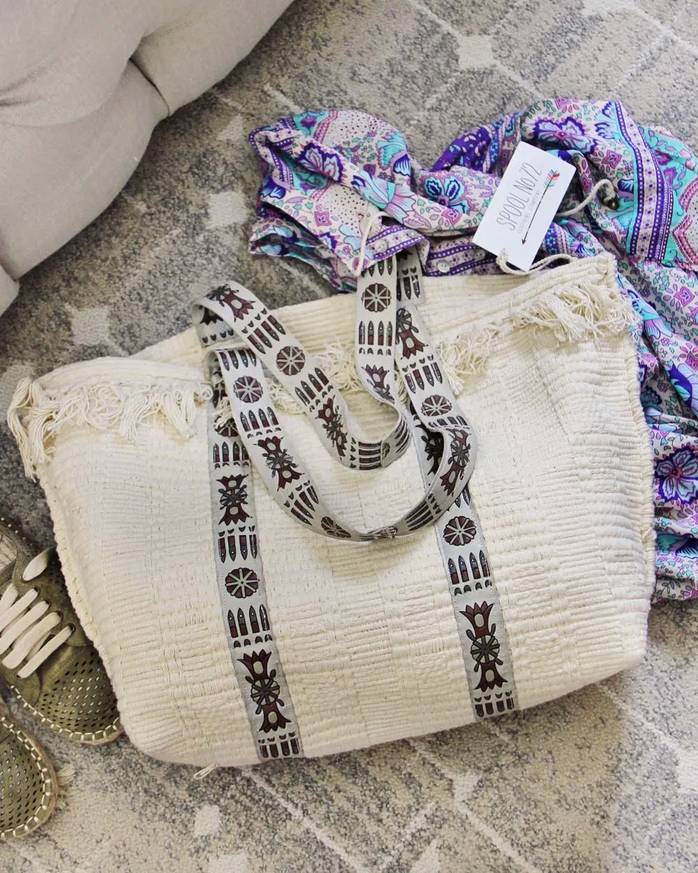 Vintage Moroccan Tote