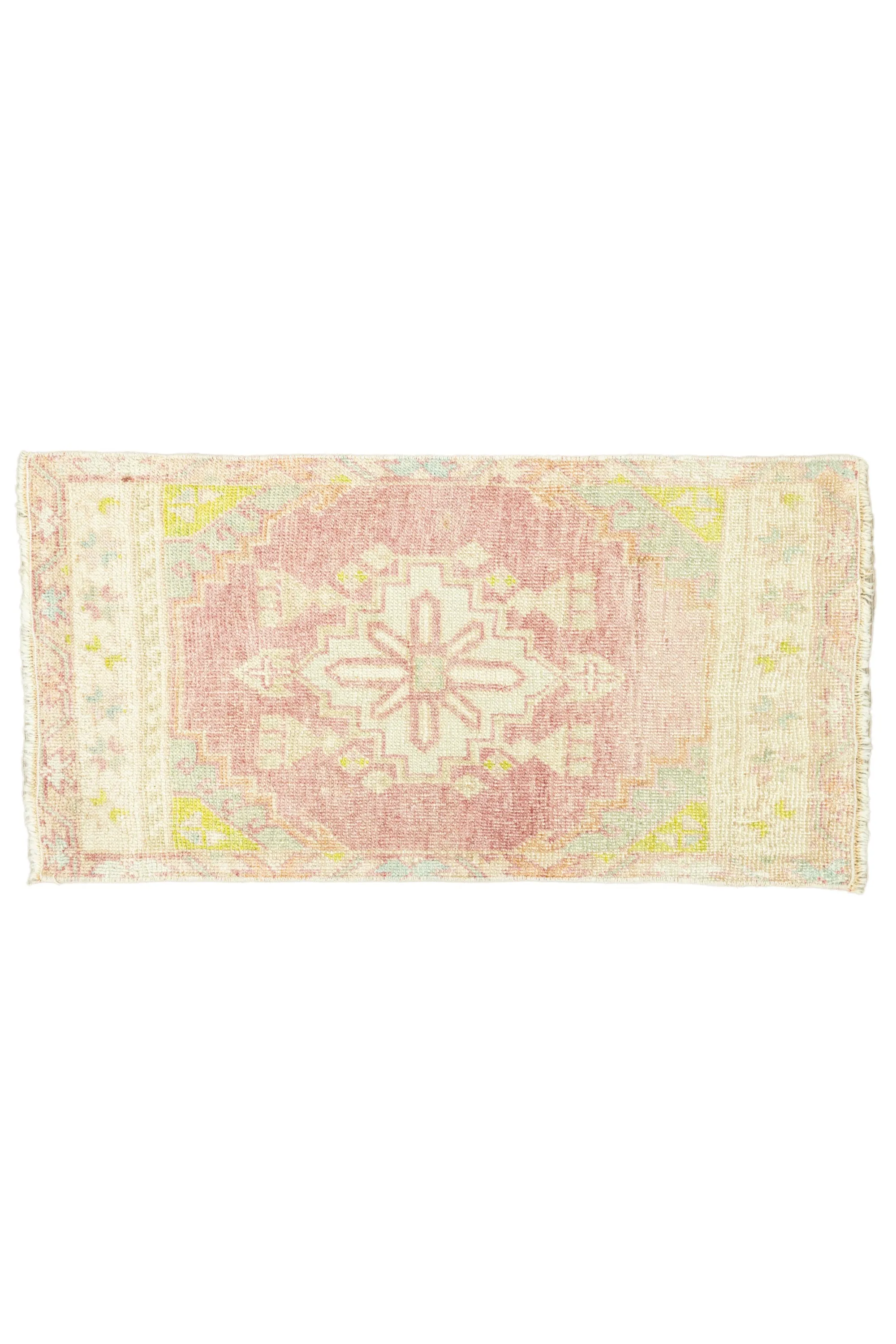 Vintage Turkish Mini Rug No. 661 | 1'8 x 3'3