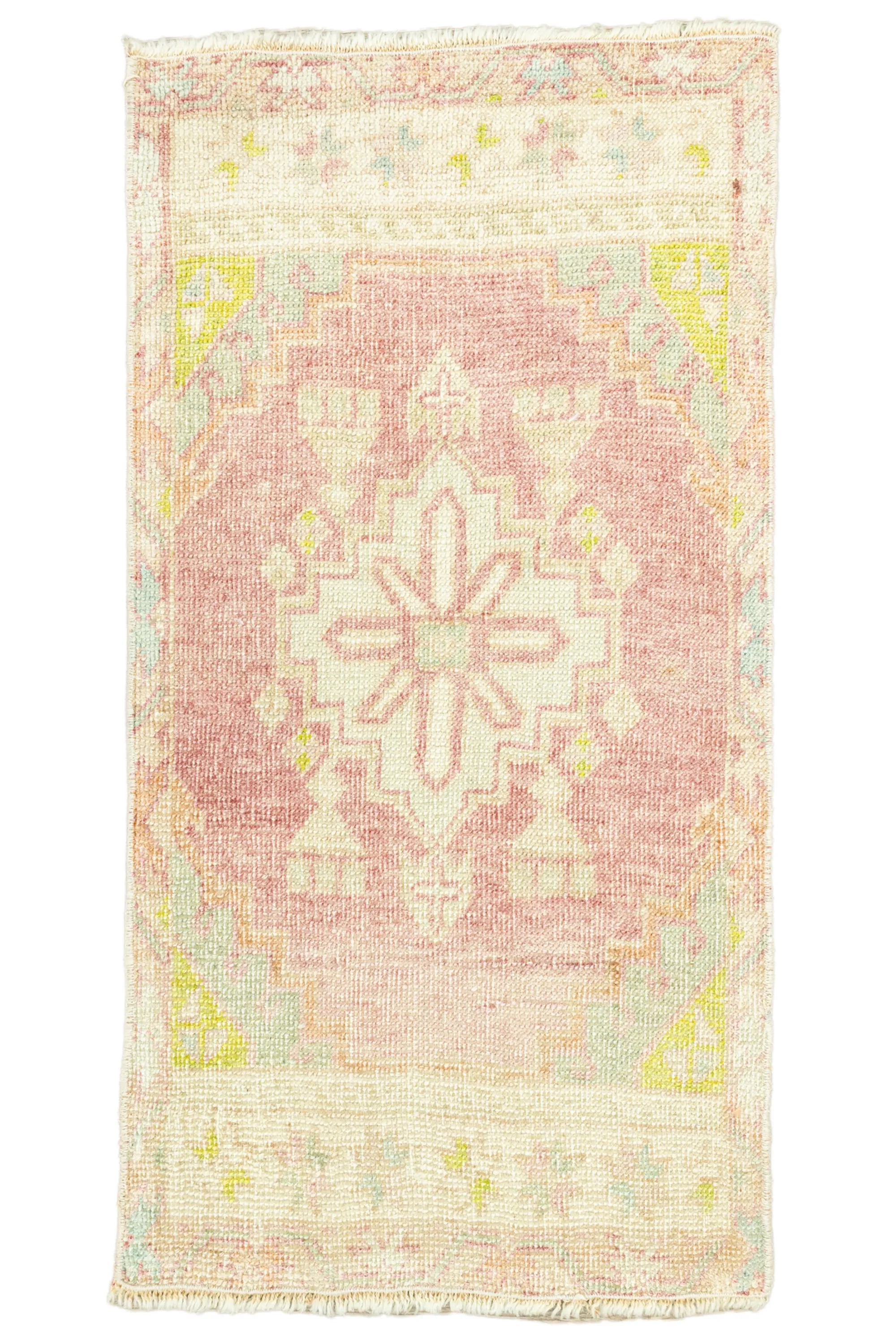 Vintage Turkish Mini Rug No. 661 | 1'8 x 3'3