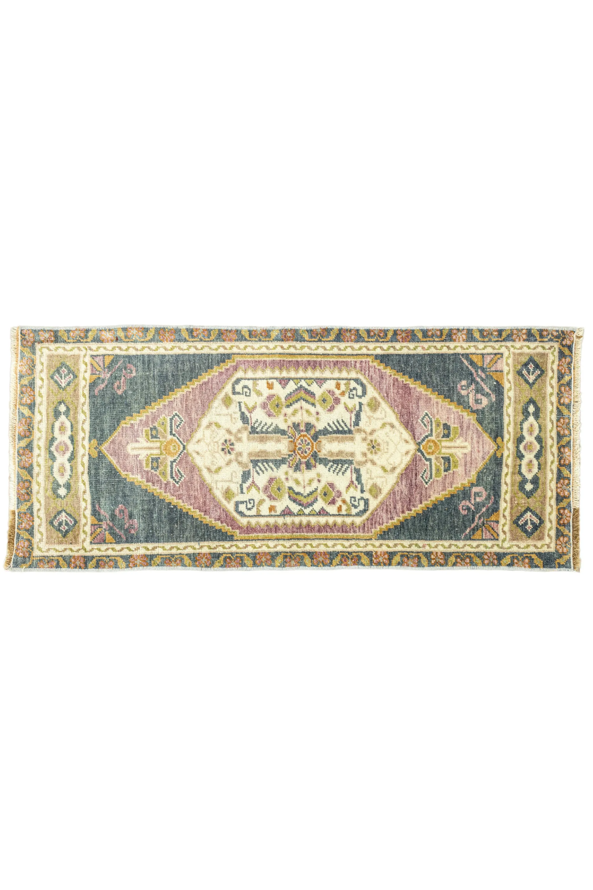 Vintage Turkish Mini Rug No. 683 | 1'6 x 3'5