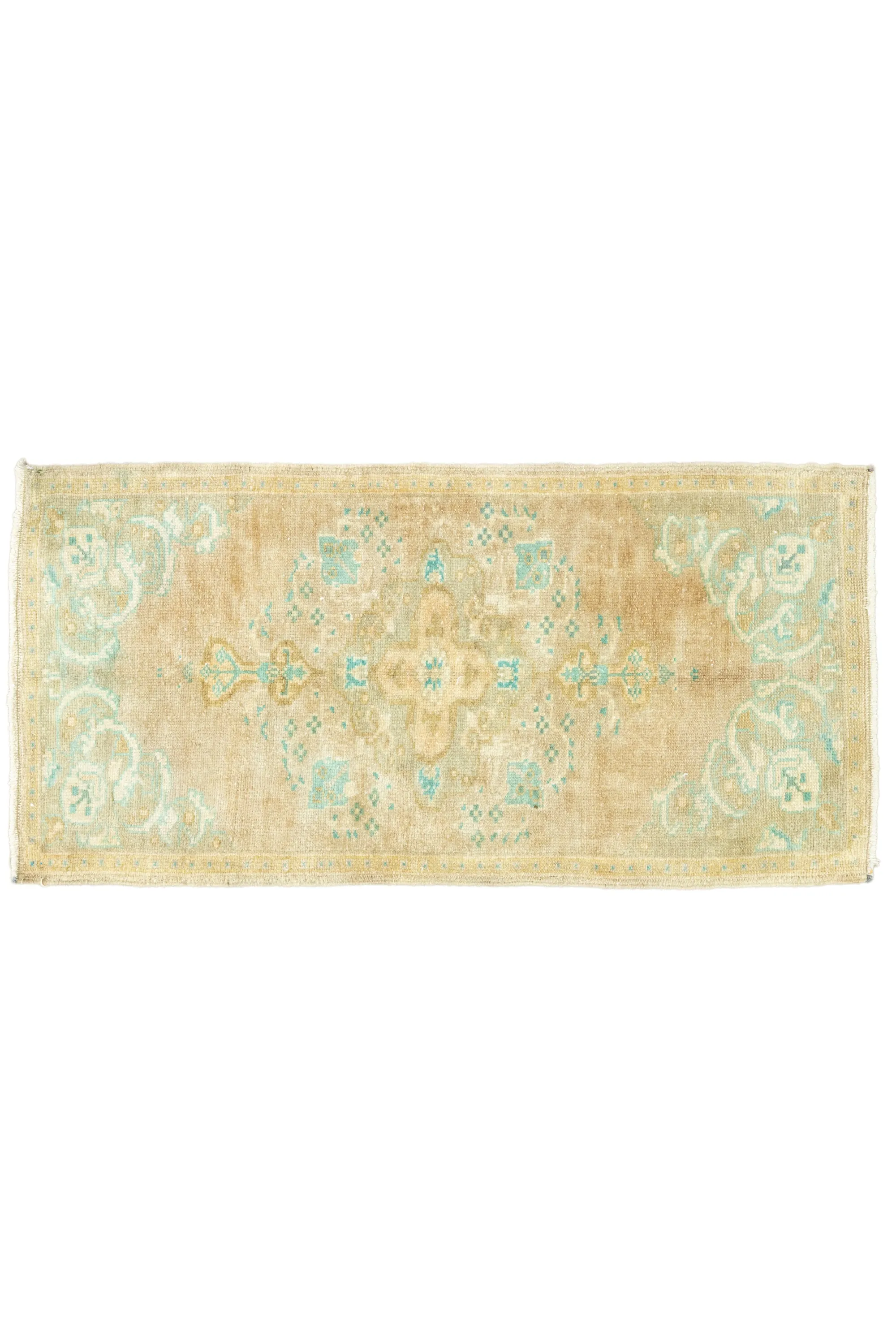 Vintage Turkish Mini Rug No. 688 | 1'8 x 3'4