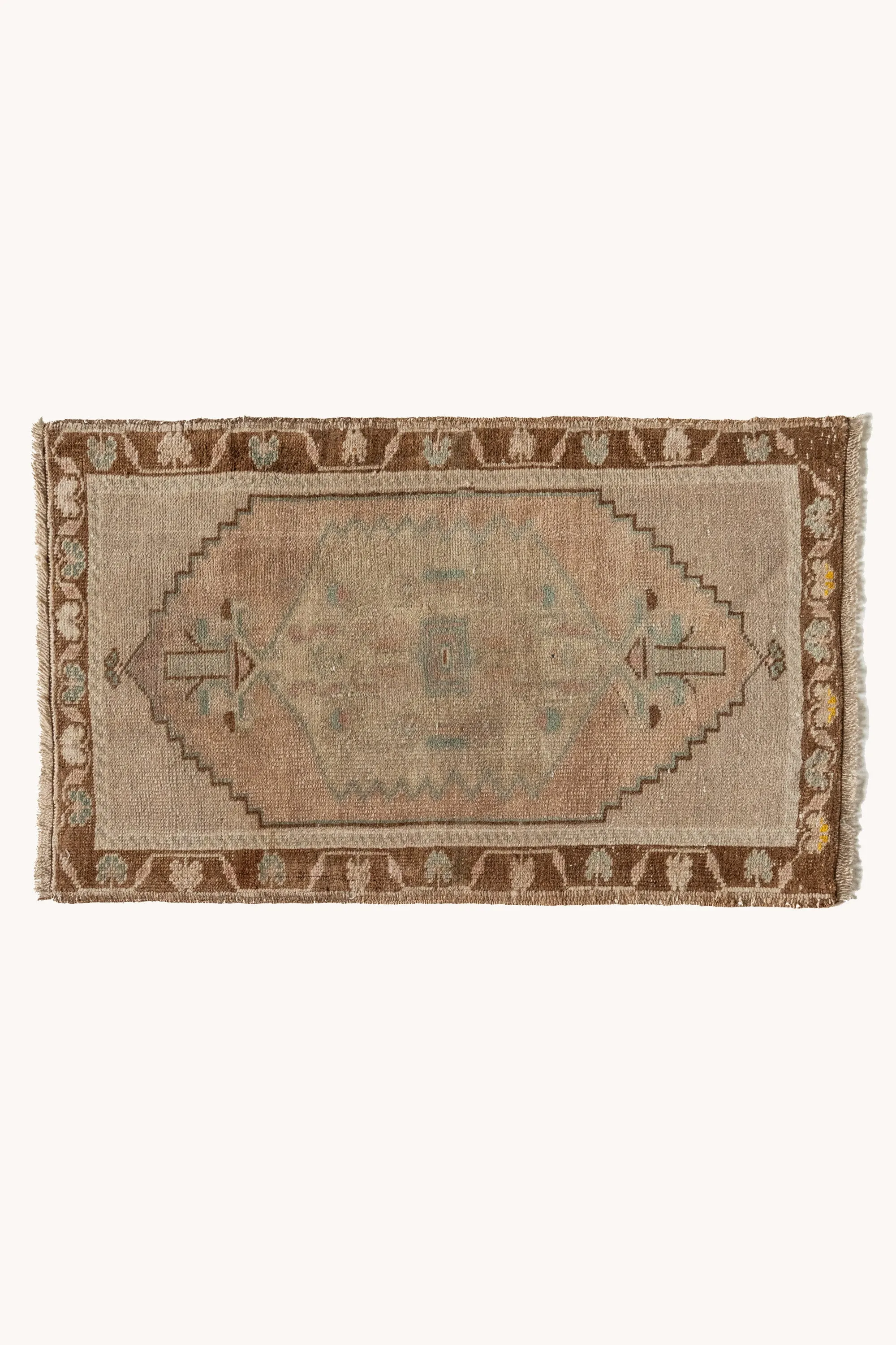 Vintage Turkish Mini Rug No. 711 | 1'9 x 3'