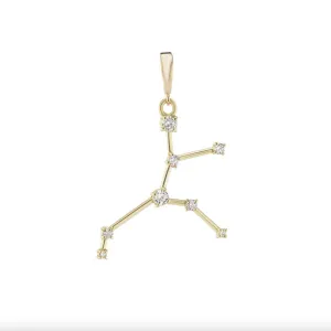 Virgo Constellation Charm (Small)