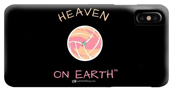 Volleyball Heaven On Earth - Phone Case