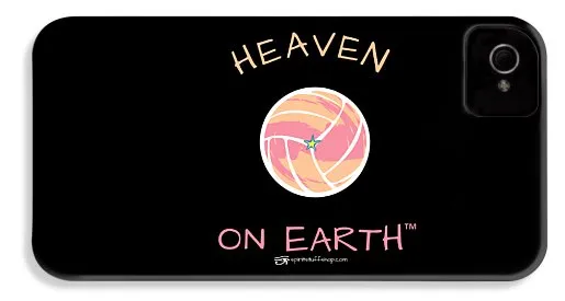 Volleyball Heaven On Earth - Phone Case