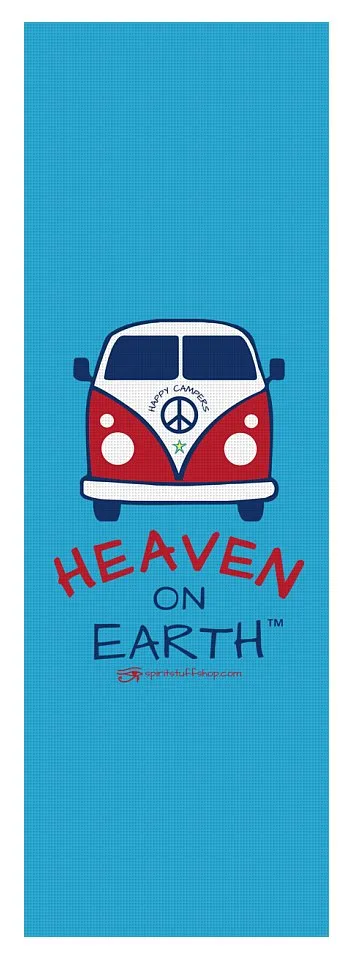 Vw Happy Camper Heaven On Earth - Yoga Mat