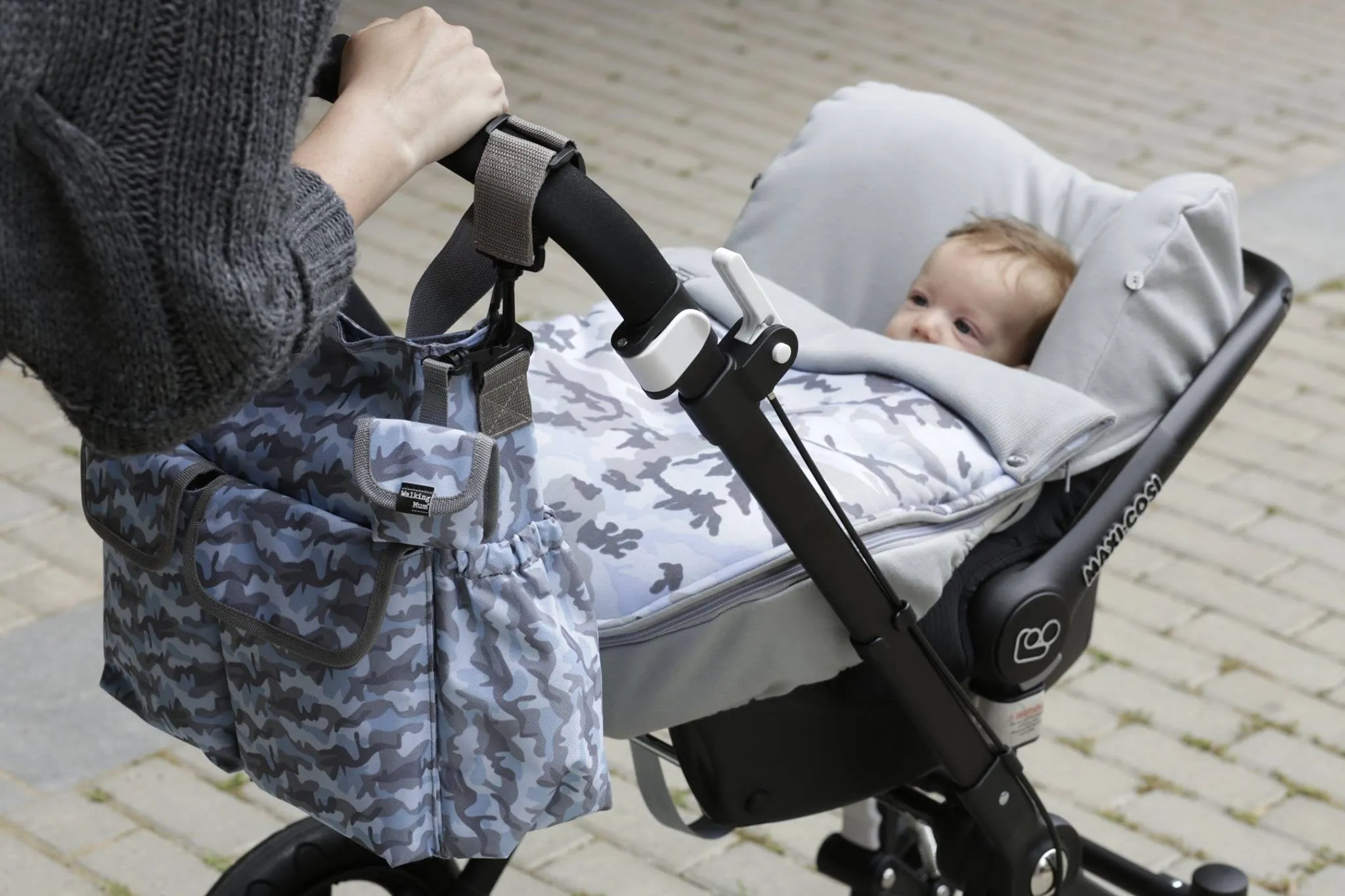Walking Mum Boslo Cambiador Camouflage Unisex Changing Bag