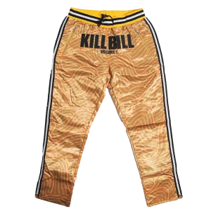 WAVE KILL SATIN PANTS (YELLOW)