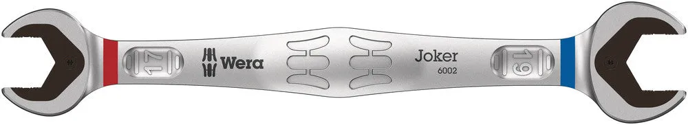 Wera 05003765001 6002 Joker Double Open end wrenches, 17 x 19 x 235 mm