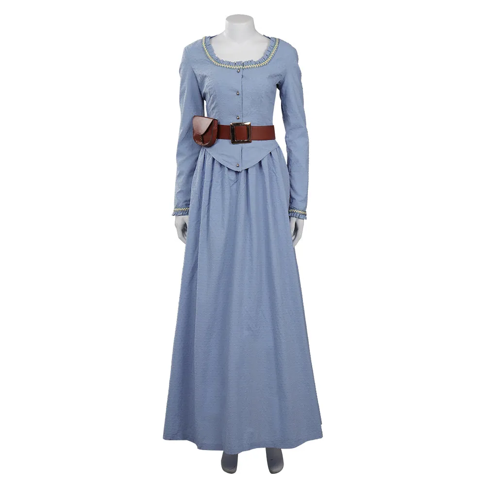 Westworld 2022 Dolores Abernathy Cosplay Costume Dress Outfits Halloween Carnival Suit