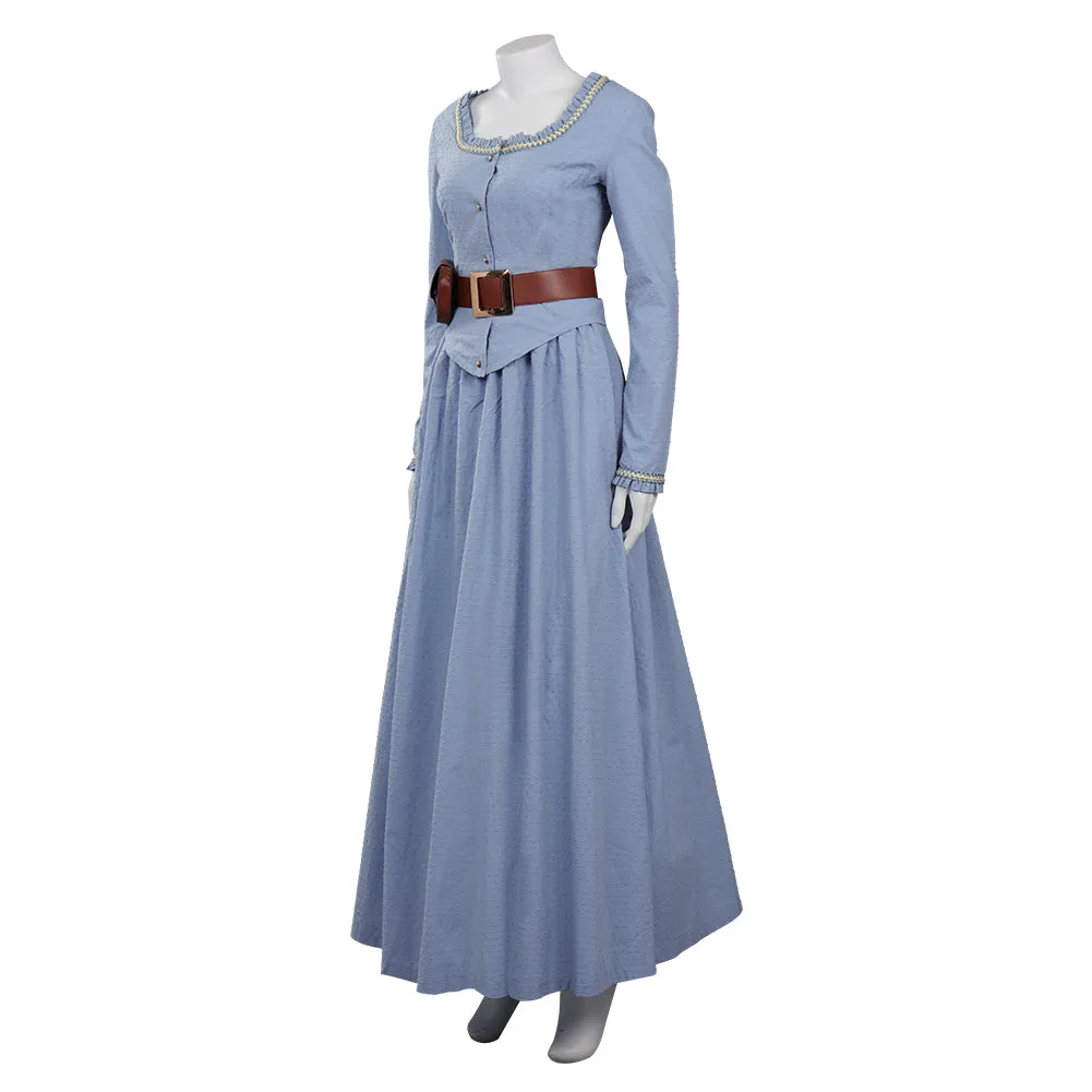 Westworld 2022 Dolores Abernathy Cosplay Costume Dress Outfits Halloween Carnival Suit