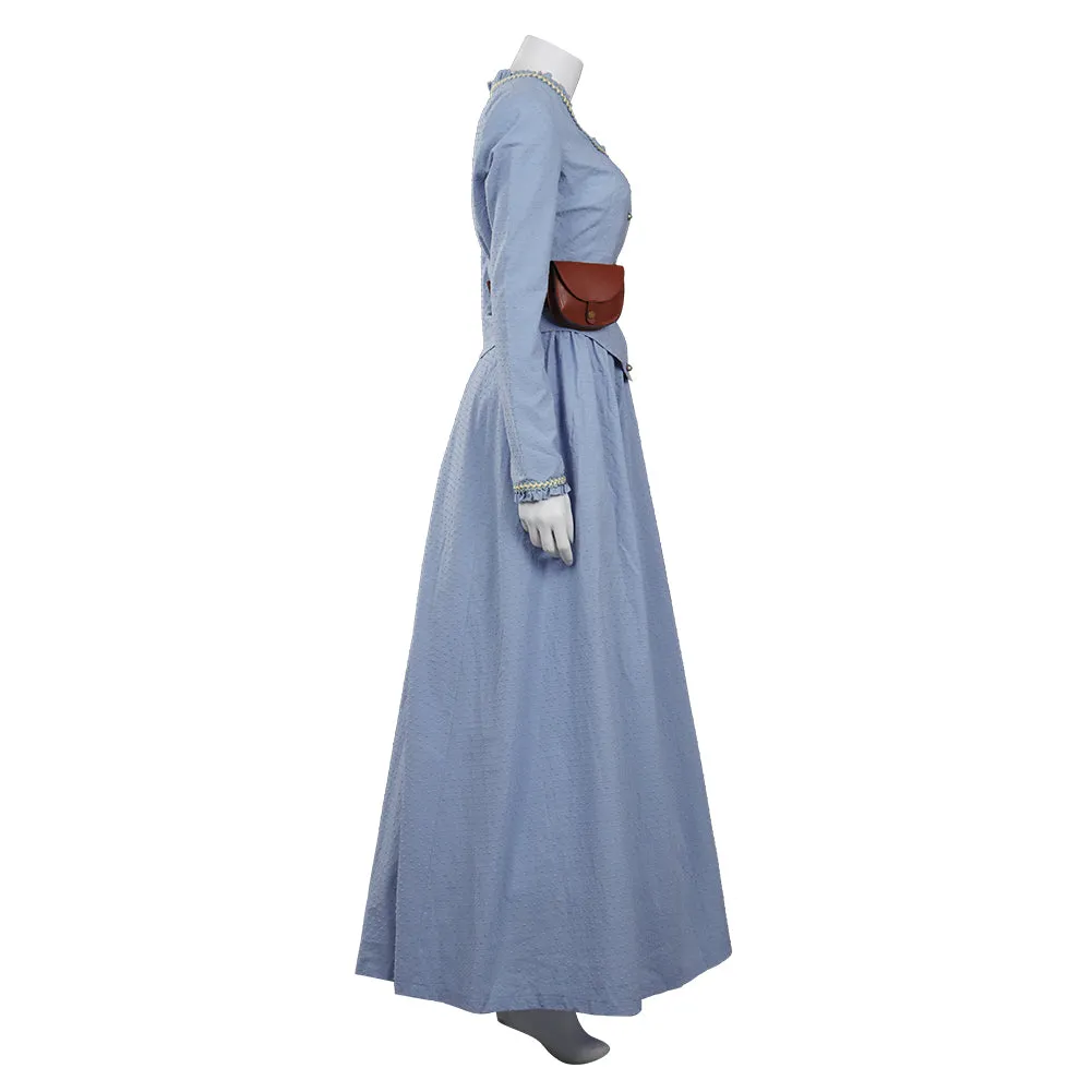 Westworld 2022 Dolores Abernathy Cosplay Costume Dress Outfits Halloween Carnival Suit