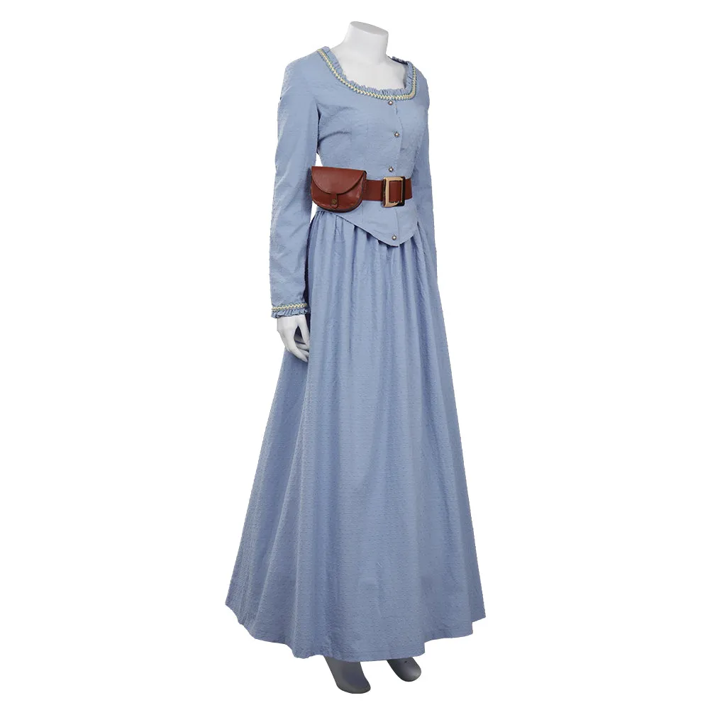 Westworld 2022 Dolores Abernathy Cosplay Costume Dress Outfits Halloween Carnival Suit
