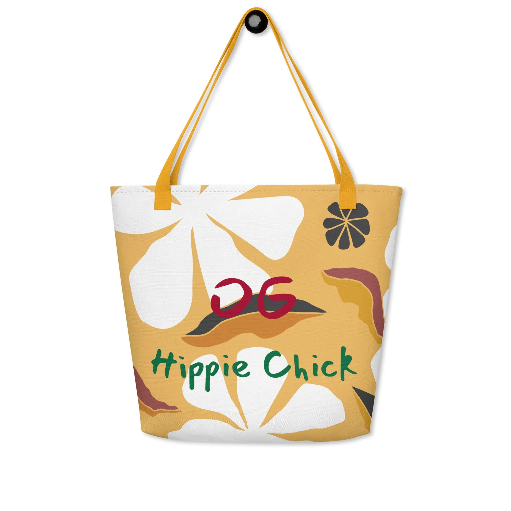 White Flowers Tote Bag