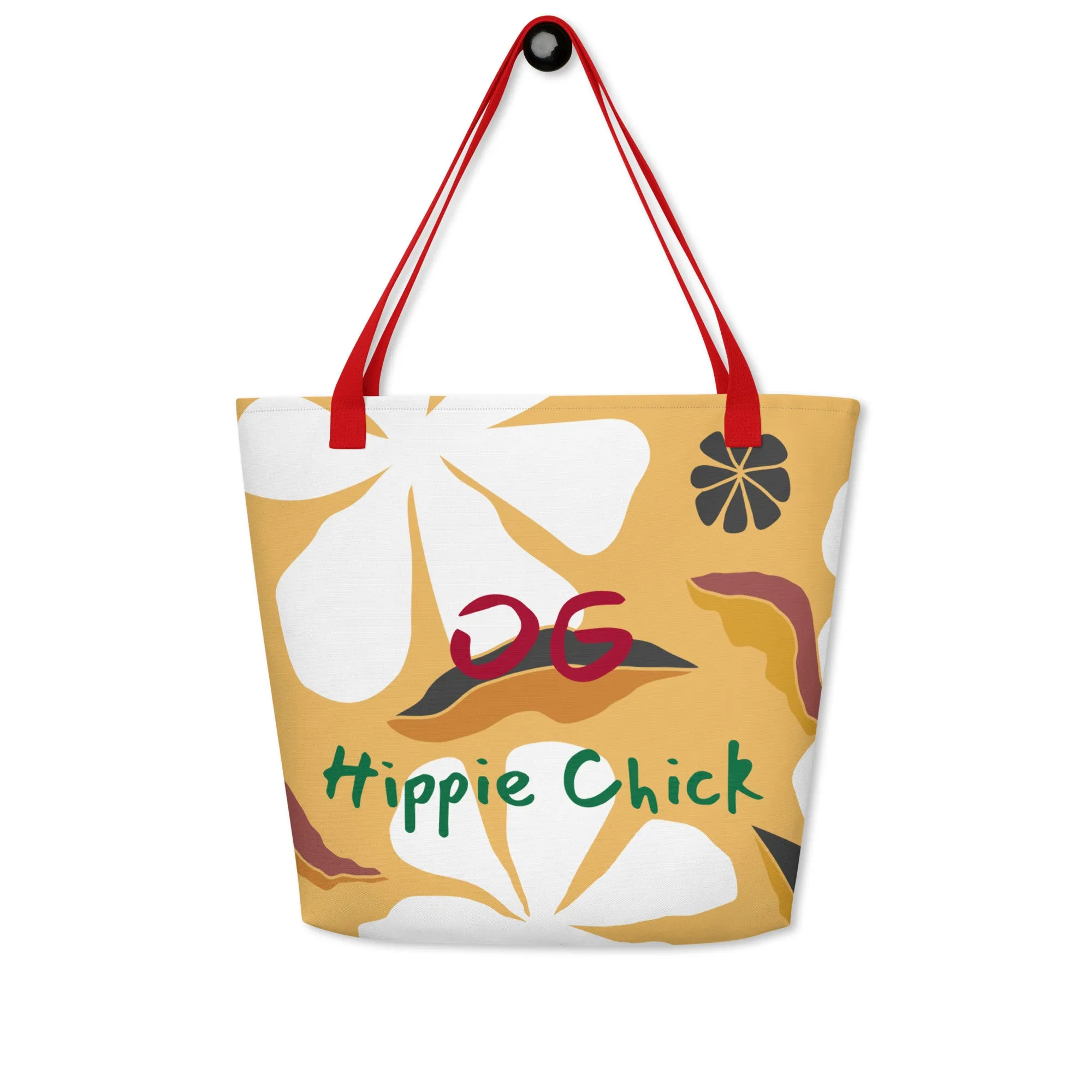 White Flowers Tote Bag