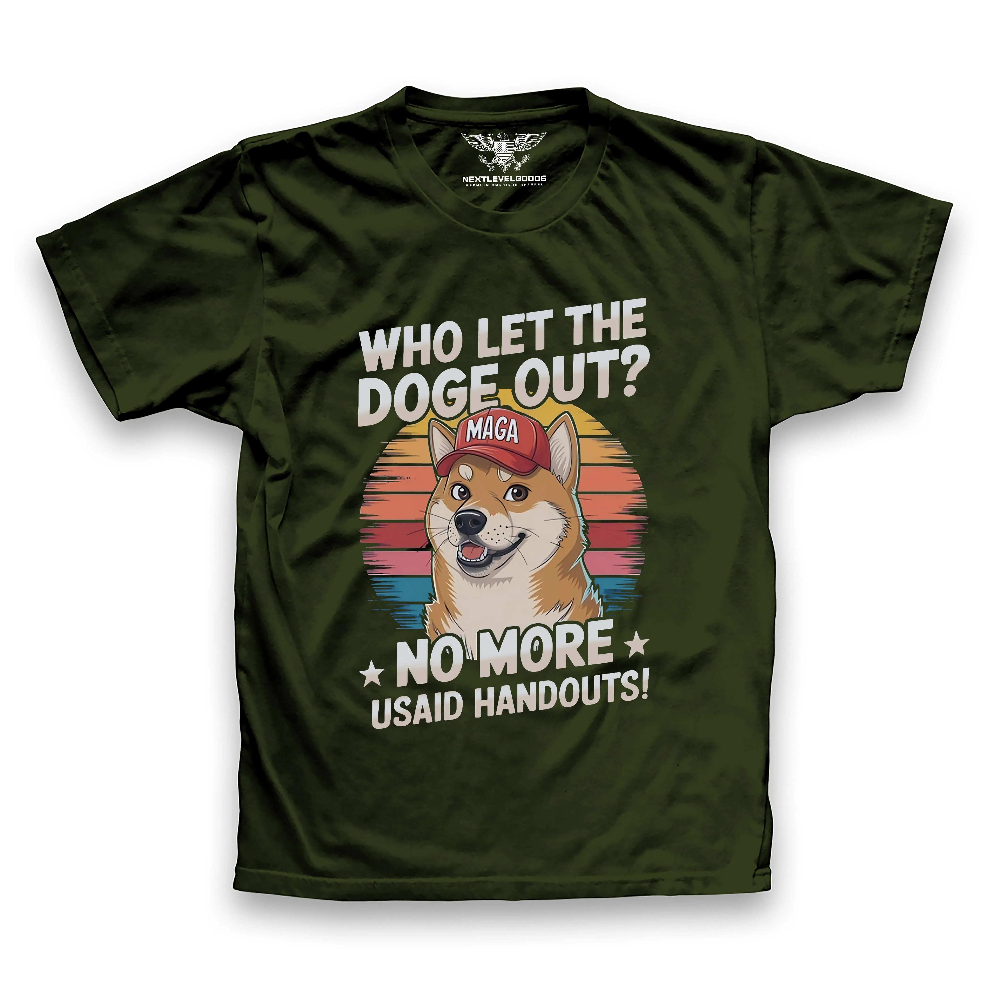 Who Let The Dog Out? Premium T-Shirt