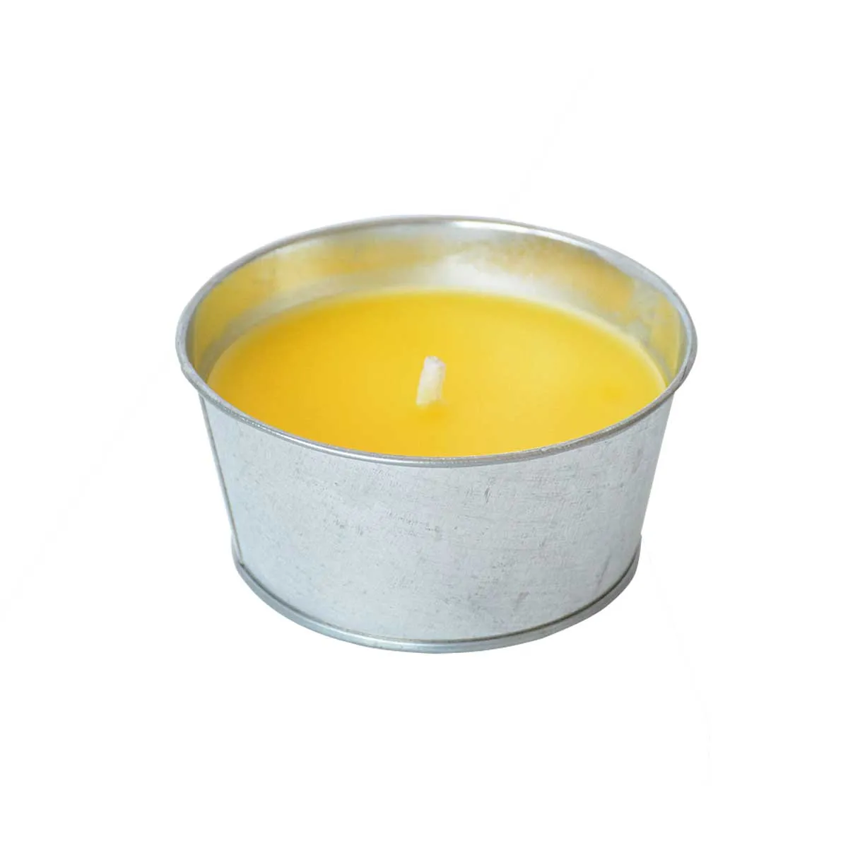 Wholesale Peppermint Citronella Infused Candle In a Metal Tin Prepack of 6