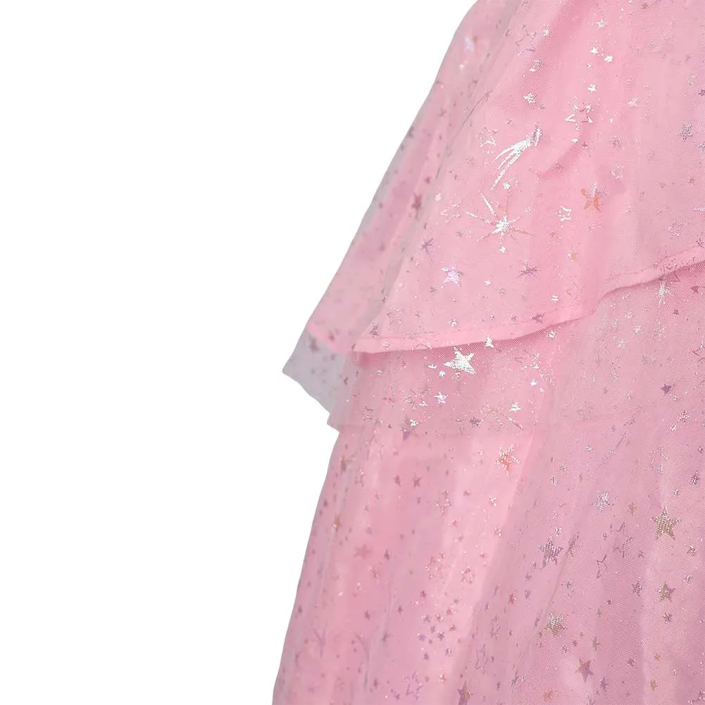Wicked Glinda Pink Dress Cosplay Costume Outfits Halloween Carnival Suit