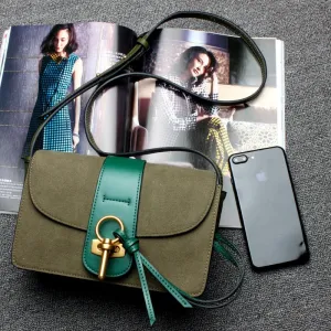 Women Genuine Leather Saddle Bag | Cross Body Over Shoulder Bag handbag