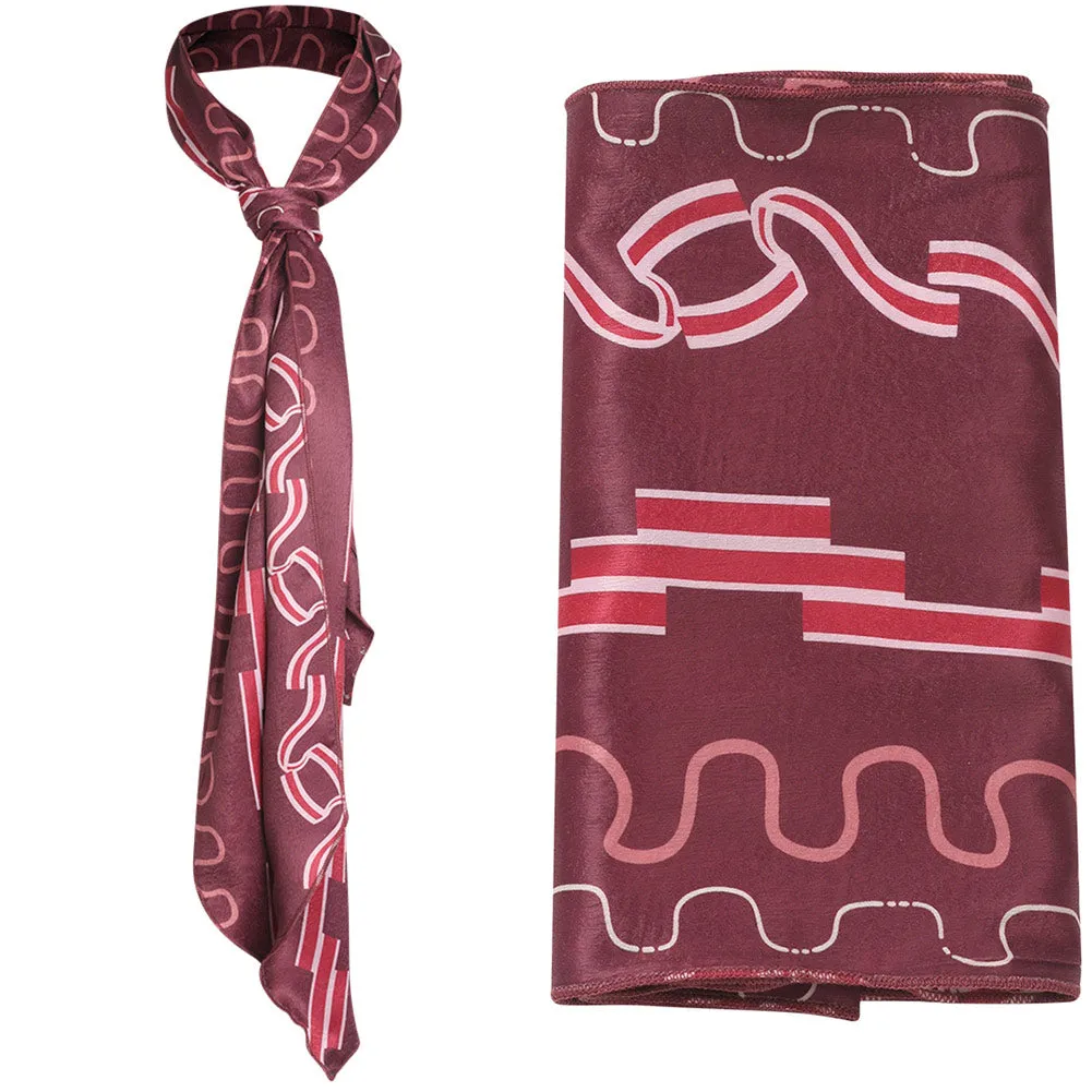 Wonka Movie 2023 Scarf Cosplay Costume Accessories Halloween Carnival Suit Prop
