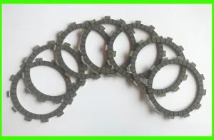 Yamaha 1974 DT360 & 1975 MX250 MX400 Clutch  Friction Disc Set Motorcycle 7pc 363-16321-00, 363-16321-09