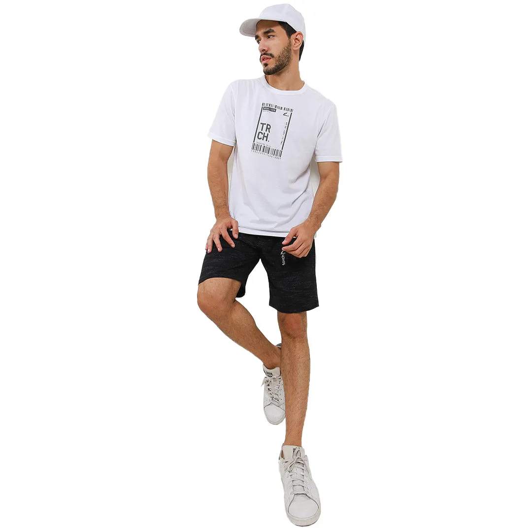 Yangbo Graphic Tshirt Boarding Pass - White