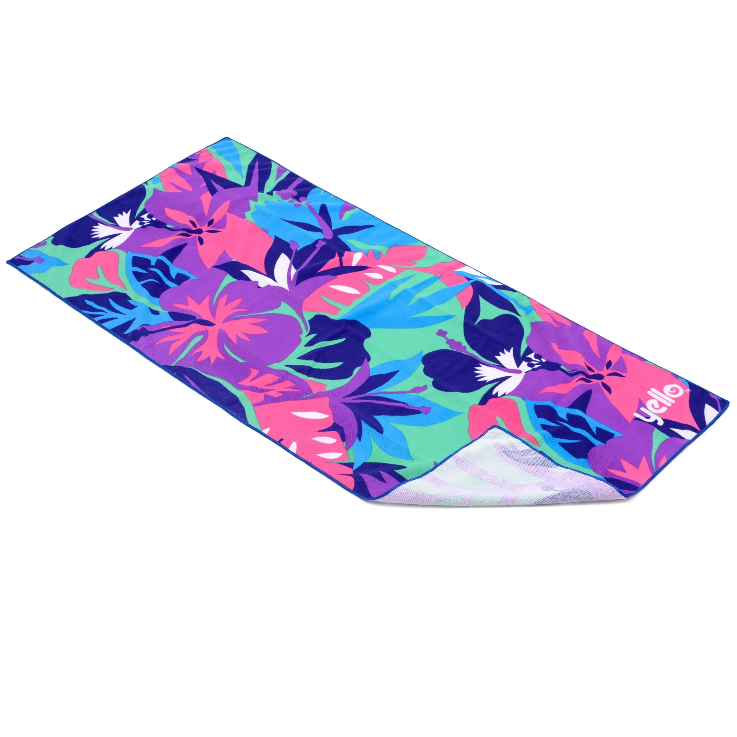 Yello Unisex Flower Beach Towell