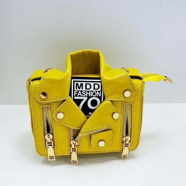 Yellow Jacket Fashionable Handbag
