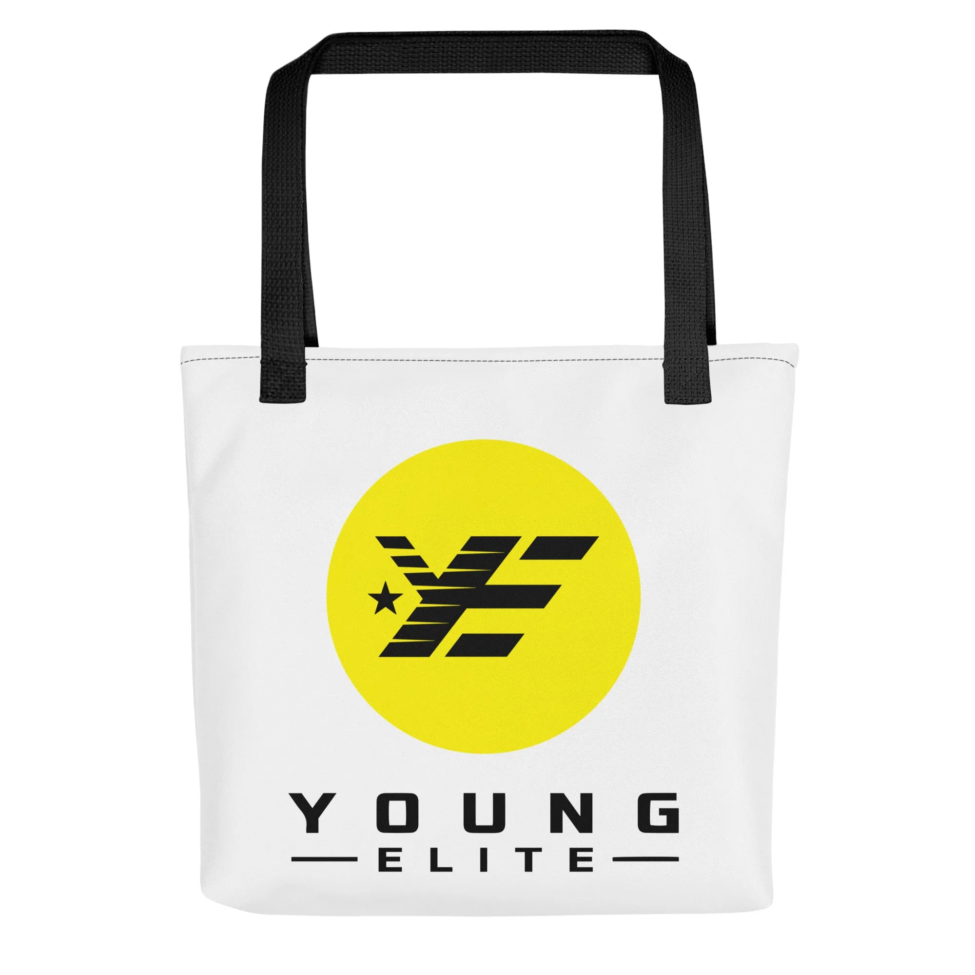 Young Elite Tote Bag Stylish Yellow Design Premium Quality