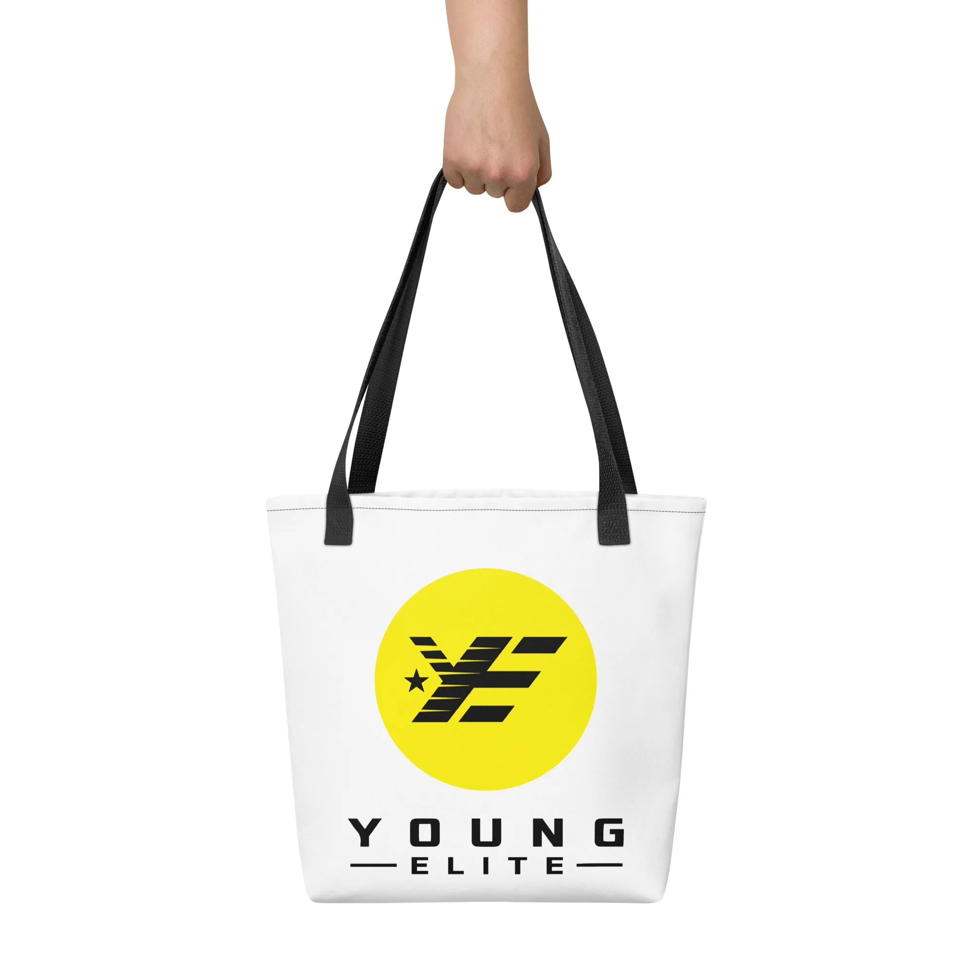 Young Elite Tote Bag Stylish Yellow Design Premium Quality