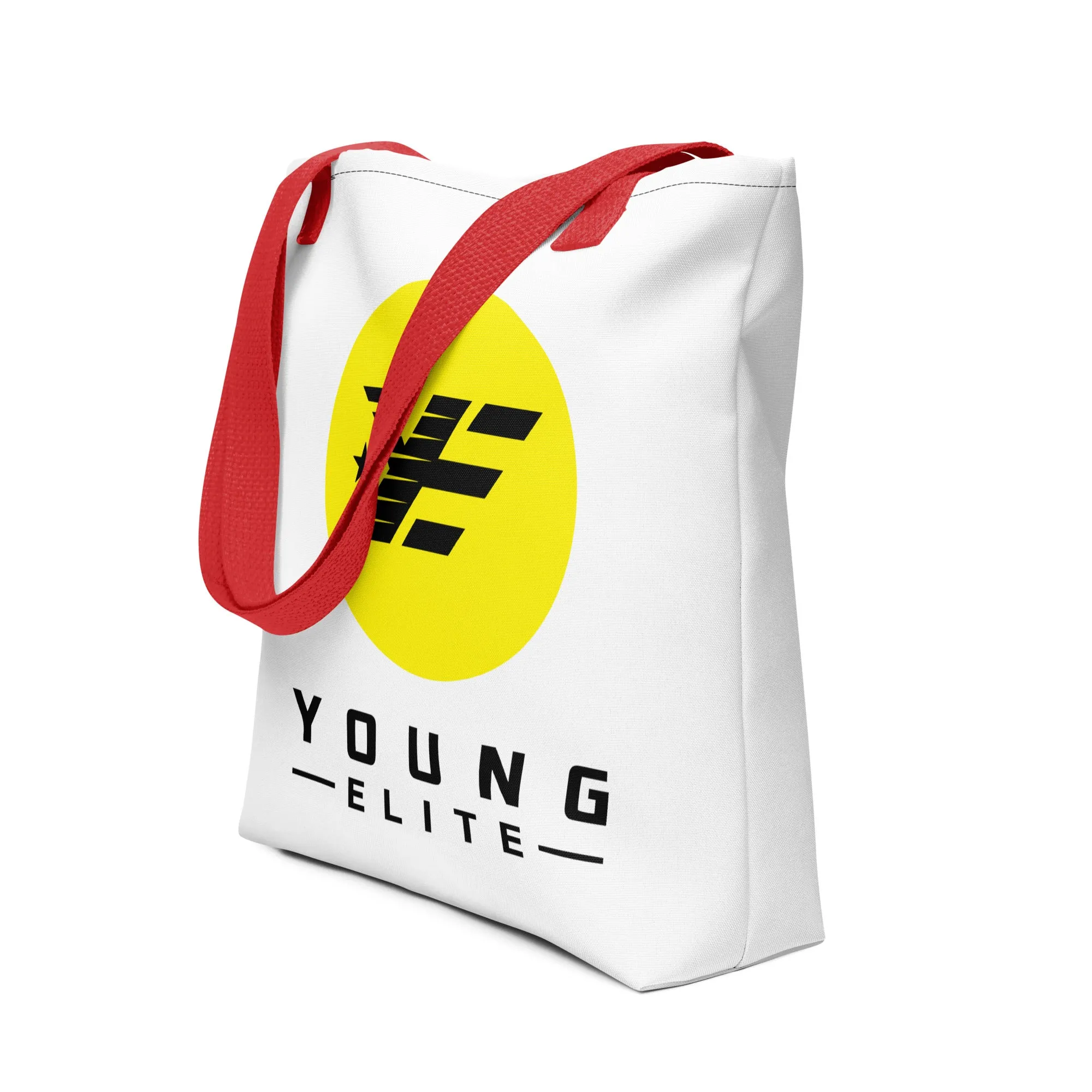 Young Elite Tote Bag Stylish Yellow Design Premium Quality