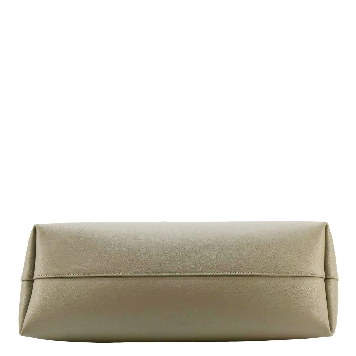 YVES SAINT LAURENT Shopping Leather Tote Bag Gray