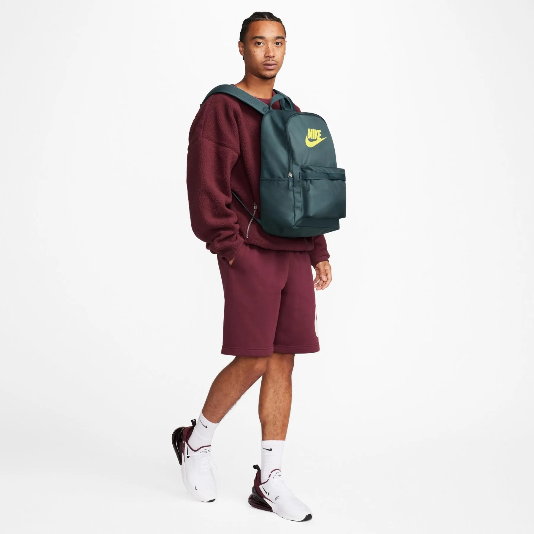 ZAINO NIKE ELEMENTAL UNISEX BACKPACK 25L VERDONE GREEN
