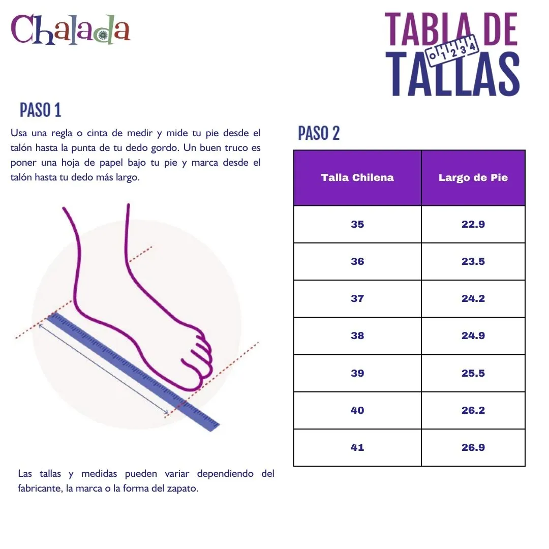Zapato Chalada Mujer Camille-1 Negro Casual