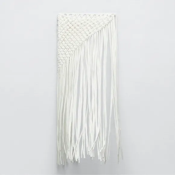 Zara Macrame Pareo Skirt