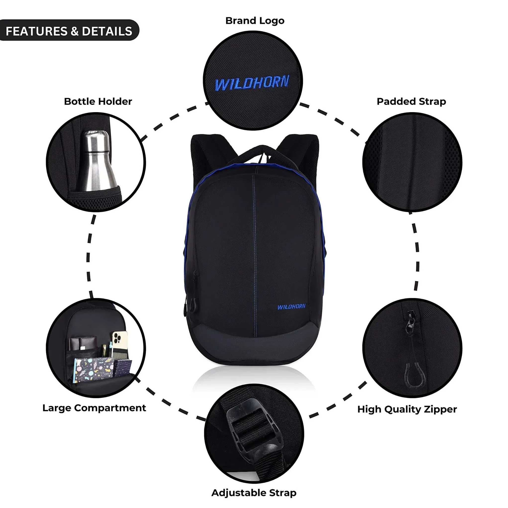 ZURICH Laptop Backpack for Men & Women